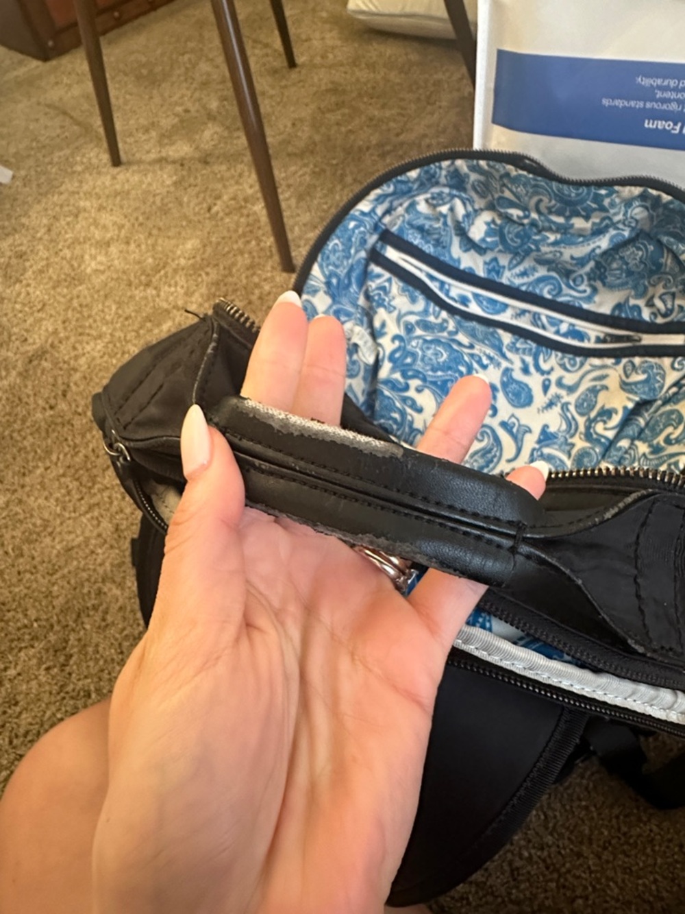 Lululemon black backpack - Picture 6 of 6